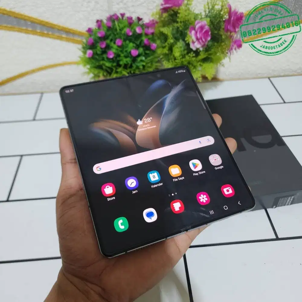 samsung z fold 4 512gb sein lengkap ori mulus