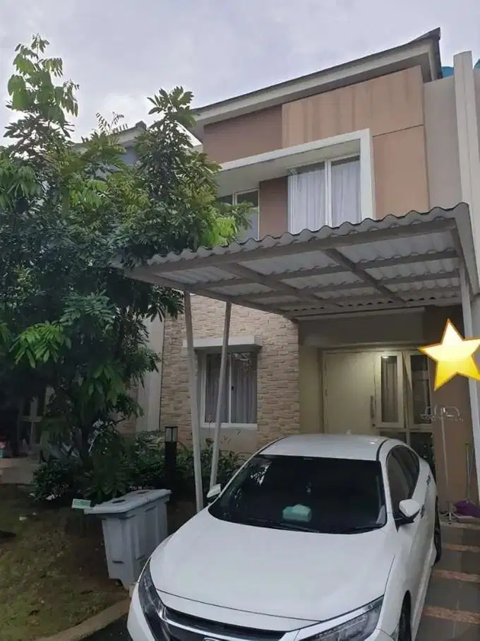Dijual Cepat Rumah 2 lantai   Cluster Tesla Gading Serpong