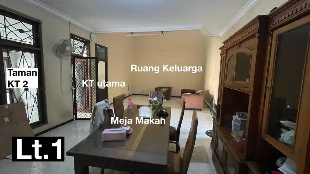 DIJUAL RUMAH DELTASARI NOL JALAN