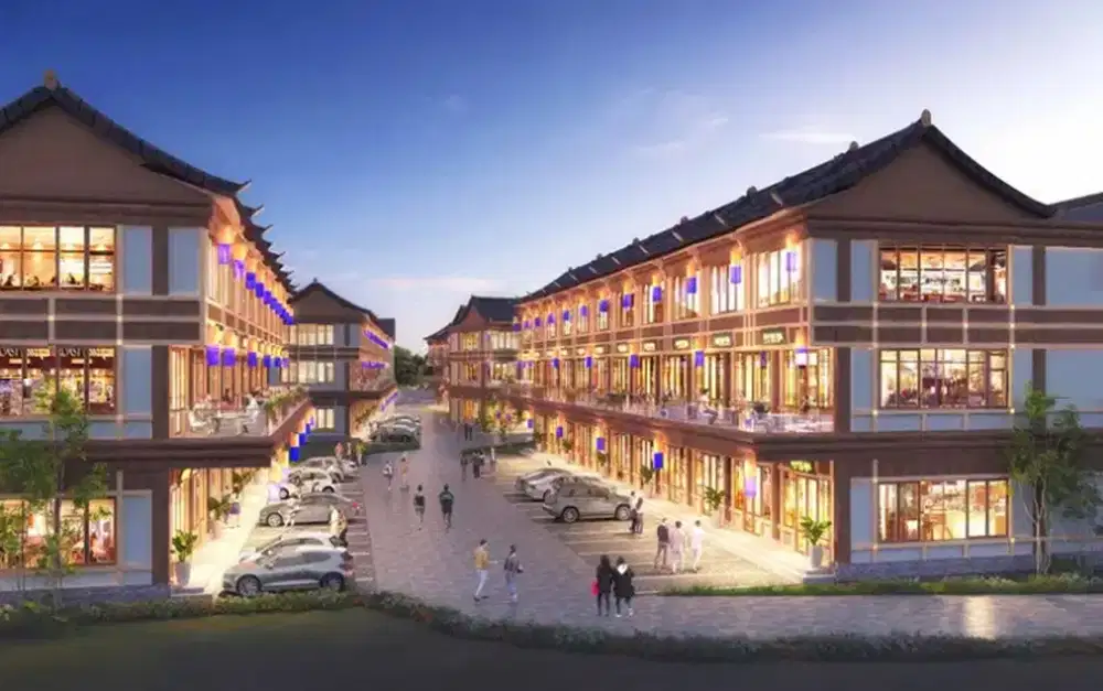 Disewa 3 Unit Ruko 3 Lantai Brand New Green Lake City Konsep Korean Style 3Unit Gandeng