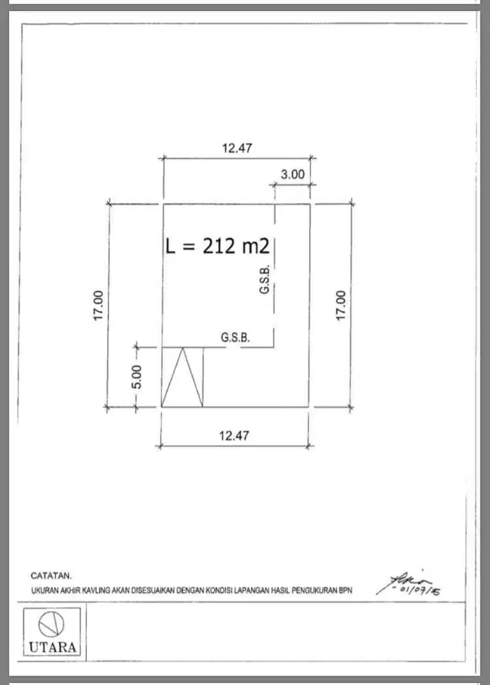 Murah Kavling Dhana Lt. 212 Hoek Suvarna Lavon Cikupa Tangerang