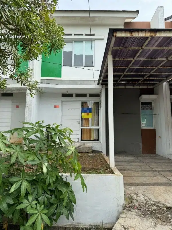di sewakan rumah cluster fluora murah banget di talaga bestari
