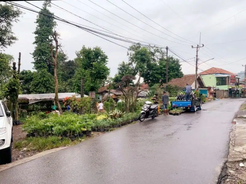 Jual Tanah 2500m pinggir jalan Pondok Bitung Bogor selatan