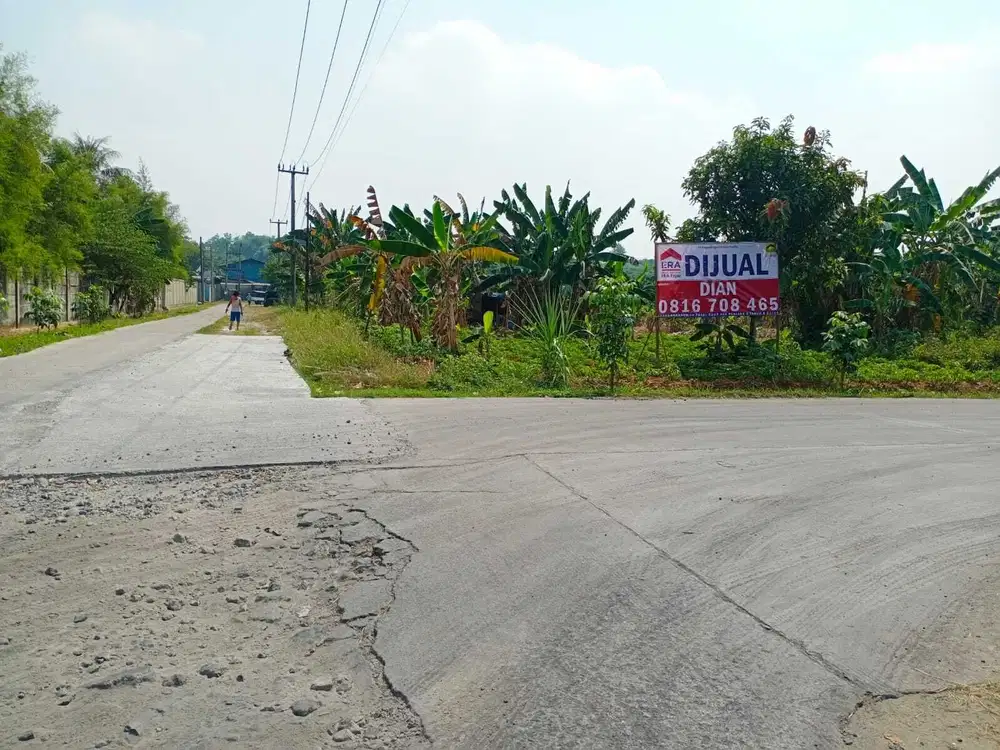 Tanah 3 Ha Kawasan industri KORIN, Klapa Nunggal Cileungsi Bogor