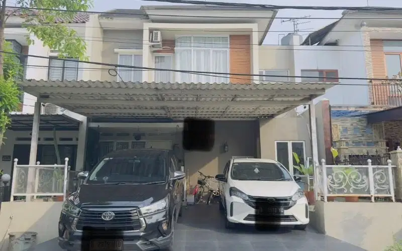 di jual rumah cantik furnish di cluster fluora talaga bestari