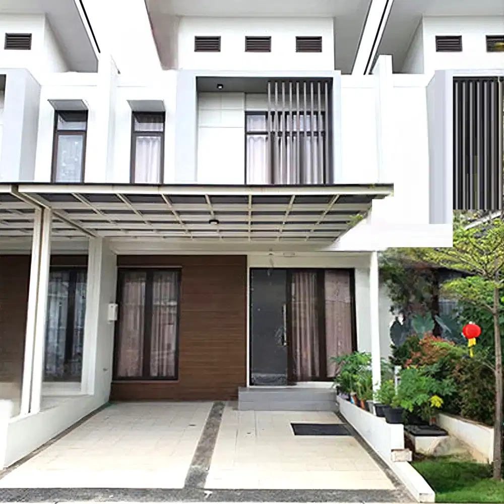 Rumah 2lt 6x15 90m type 3KT Cluster Shinano JGC Jakarta Garden City