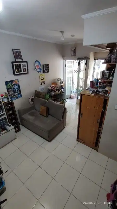 Jual CepatApart Mediterania Boulevard,  SHM2 BR,  45m²View Pool