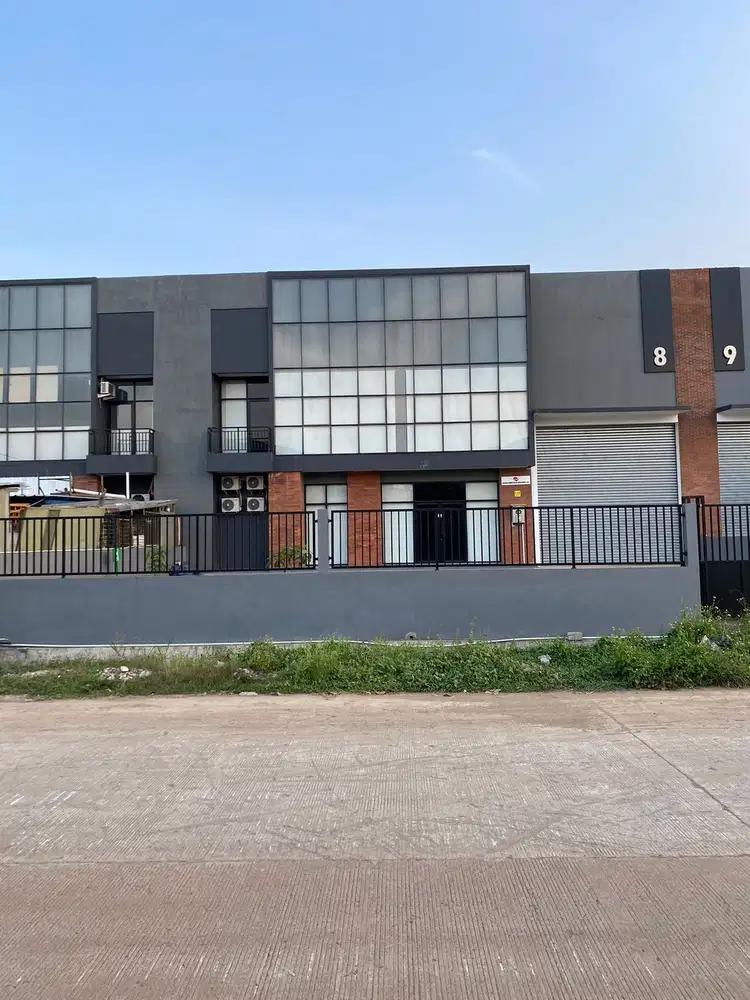 Disewakan gudang industri baru di kawasan Blessindo Legok Tangerang