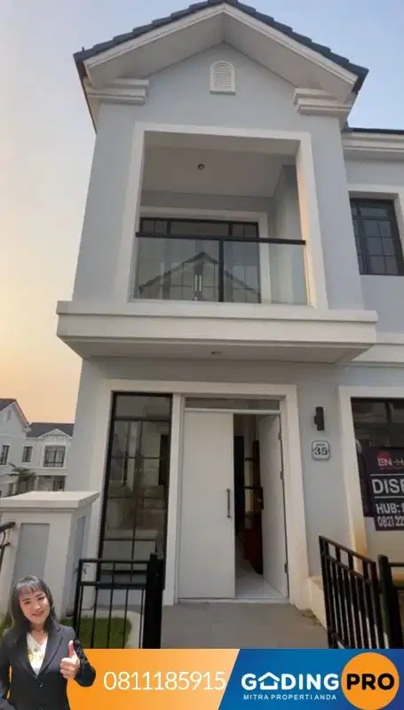 Disewakan Semi Furnished Viridia Lavon Suvarna Cikupa Tangerang