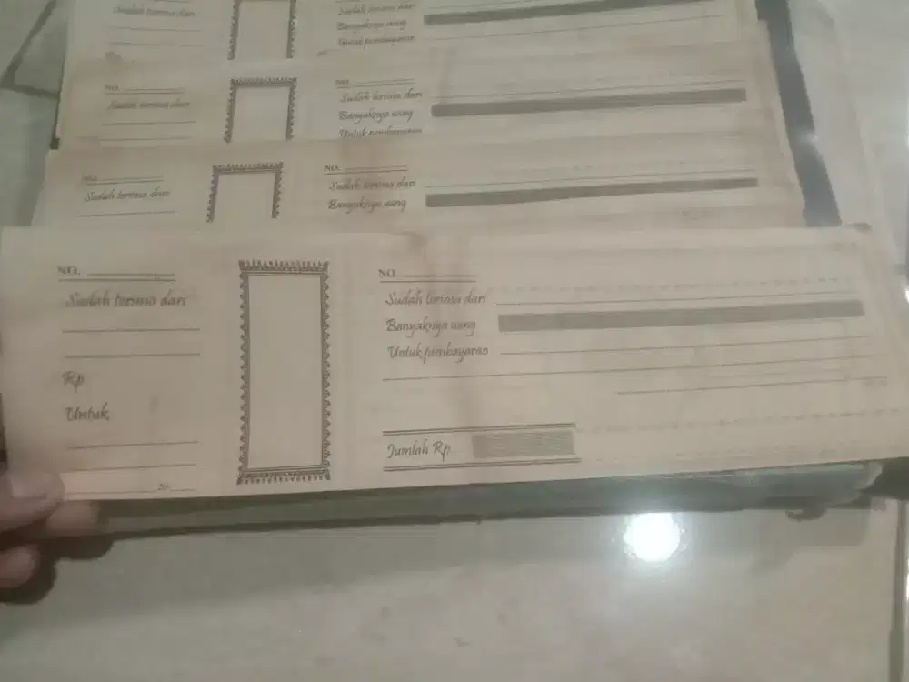 Kwitansi lama /jadul