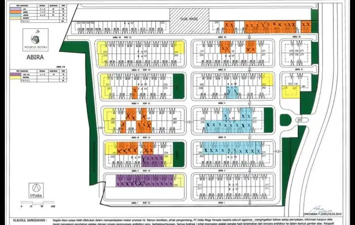 Jual Rugi Kavling Abira Lt  211 Suvarna Cikupa Tangerang