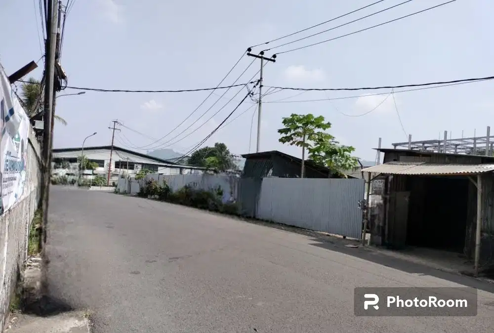 Tanah hoek Murah di main road Jalan industri leuwigajah cimahi selatan