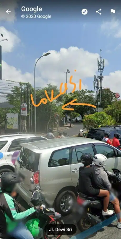 DIJUAL TANAH DI JALAN DEWI SRI KUTA