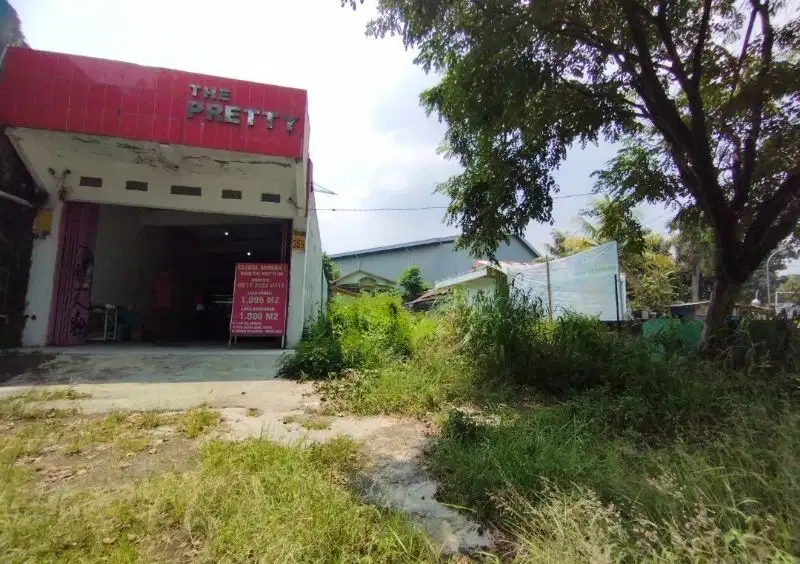 Tanah murah  bonus bangunan di mainroad kopo soreang bandung