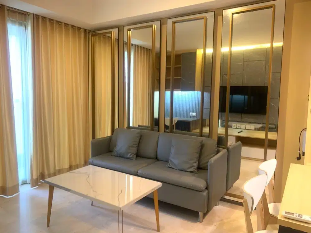 Disewakan 1BR interior Apartment Goldcoast pik