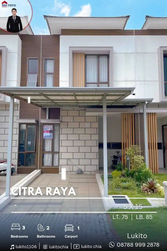 Dijual Murah Rumah Baru Citra Raya Full Furnished Selangkah ke Mall