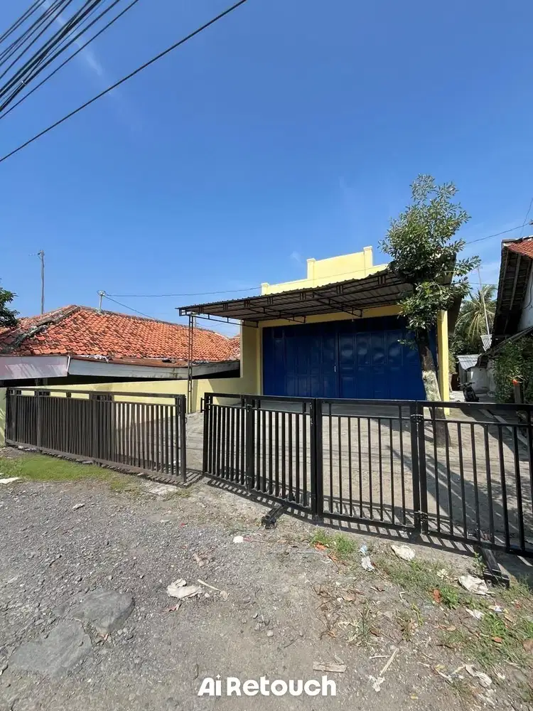 TEGAL MARGADANA GUDANG PINGGIR JALAN PANTURA HALAMAN LUAS SEWA MURAH