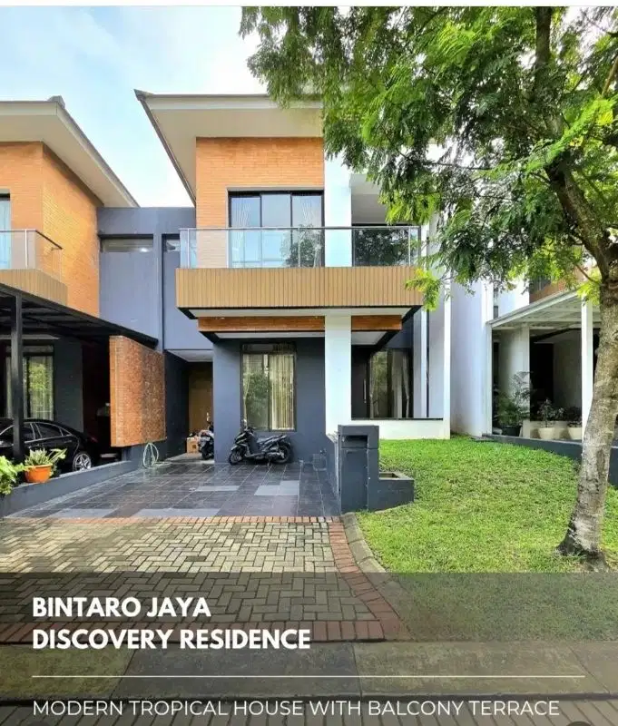 Rumah Bintaro Discovery Serenity Jual Cepat