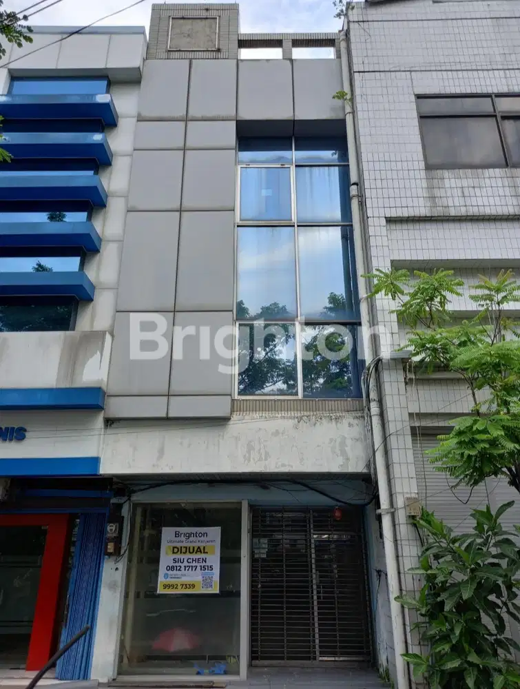 RUKO AMBENGAN 3 Lantai Nol Jalan Raya Strategis Pusat Kota Surabaya Murah