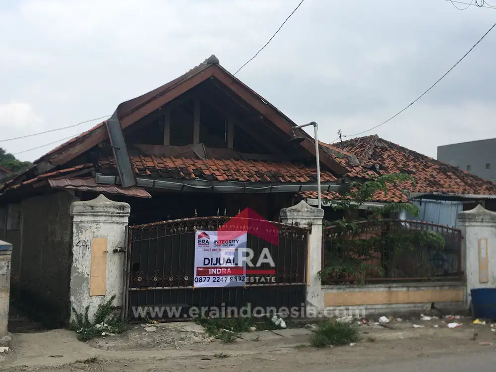 Dijual Murah Tanah dan Rumah di Jalan Raya Adiarsa, Cuma 600juta