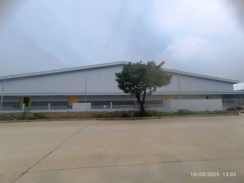 Disewakan gudang bangunan baru di Cikarang Jawa Barat