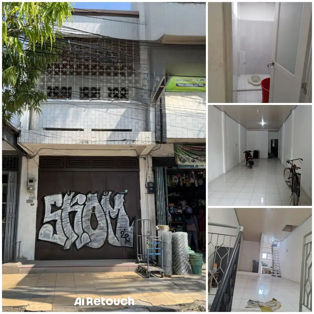 TEGAL PANGERAN DIPONEGORO RUKO 3 LANTAI LOKASI STRATEGIS SEWA MURAH