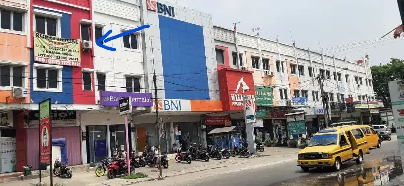 Ruko Tangerang Murah lokasi strategis di jalan raya