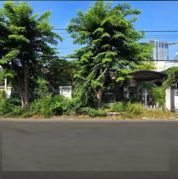 Rumah Jalan Utama Wisma Permai Barat Surabaya Timur Hitung Tanah