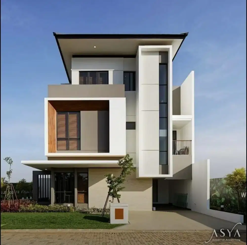 Rumah 3lt 10x14 type 4KT Cluster Maninjau Asya JGC Jakarta Garden City