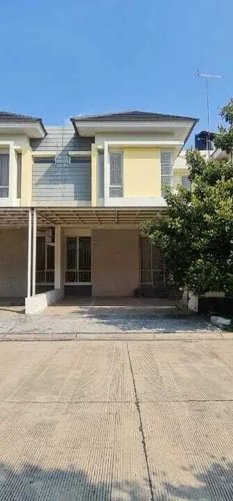 Rumah Cluster Jalan Lebar di Harapan Indah Bekasi