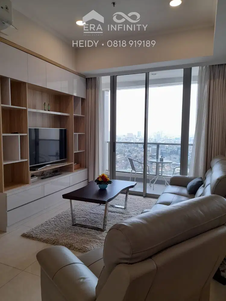 Dijual Apt Taman Anggrek Residence 3br Furnished