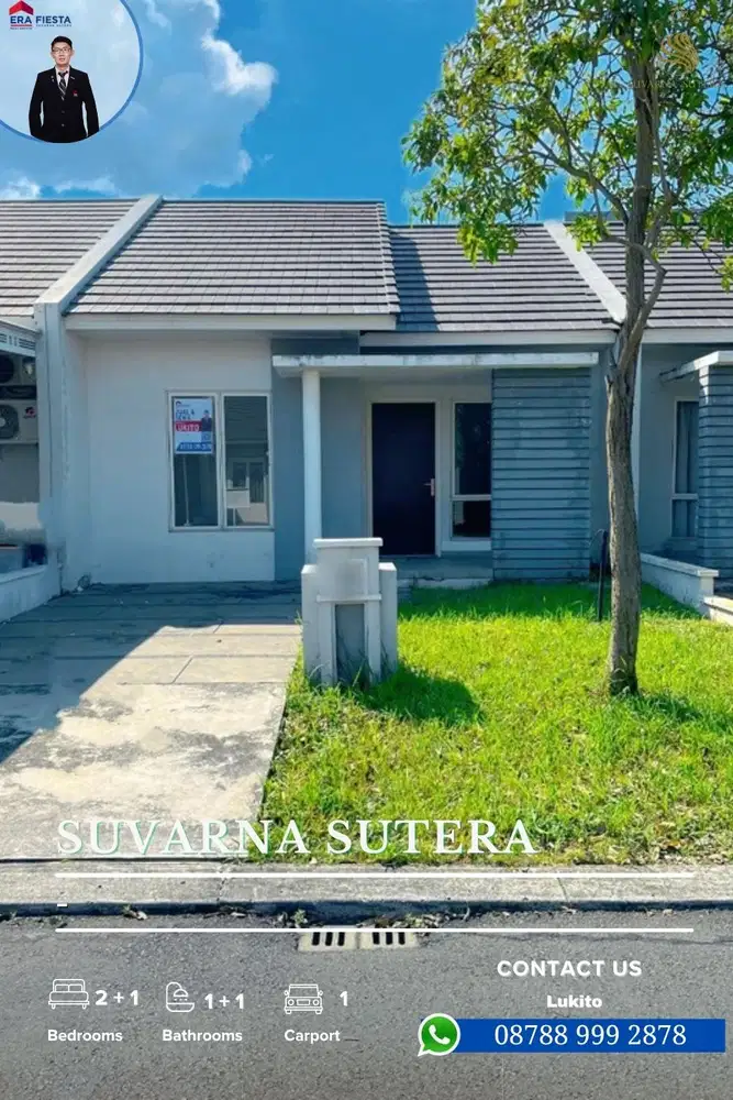 Dijual Cepat Rumah Siap Huni di Suvarna Sutera