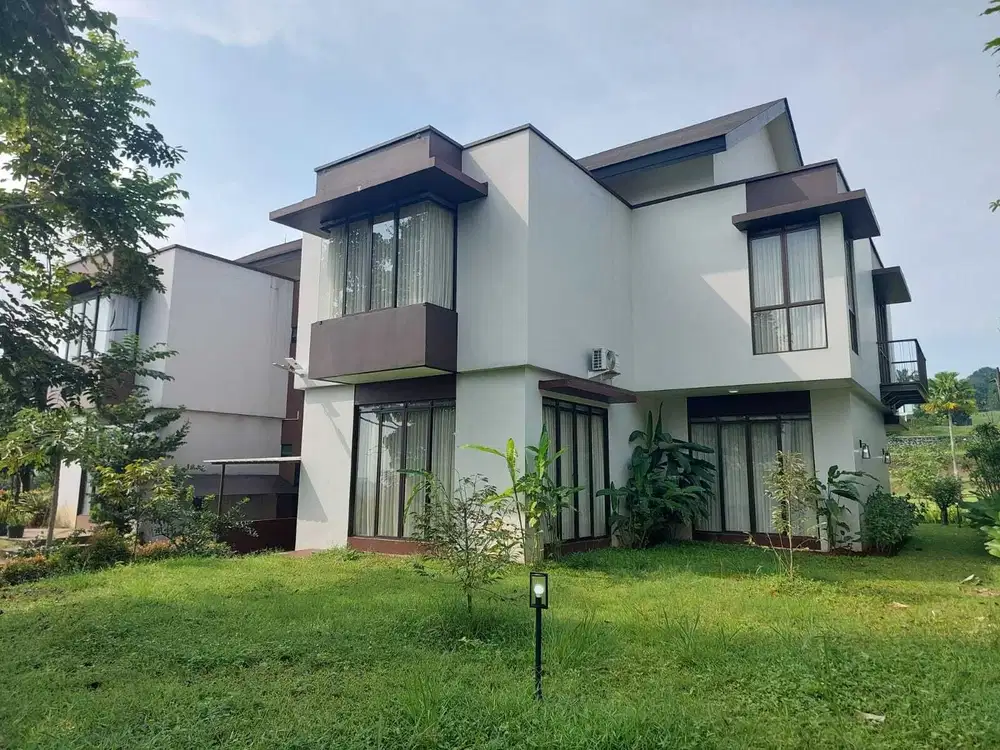 Rumah Mewah Rancamaya Richmond Peak Full Furnish Hadap Taman