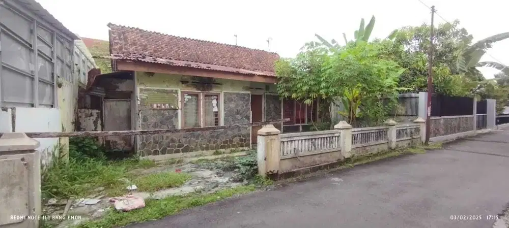 Dijual Bangunan Tua Hitung Tanah Saja, Tengah Kota Purwokerto