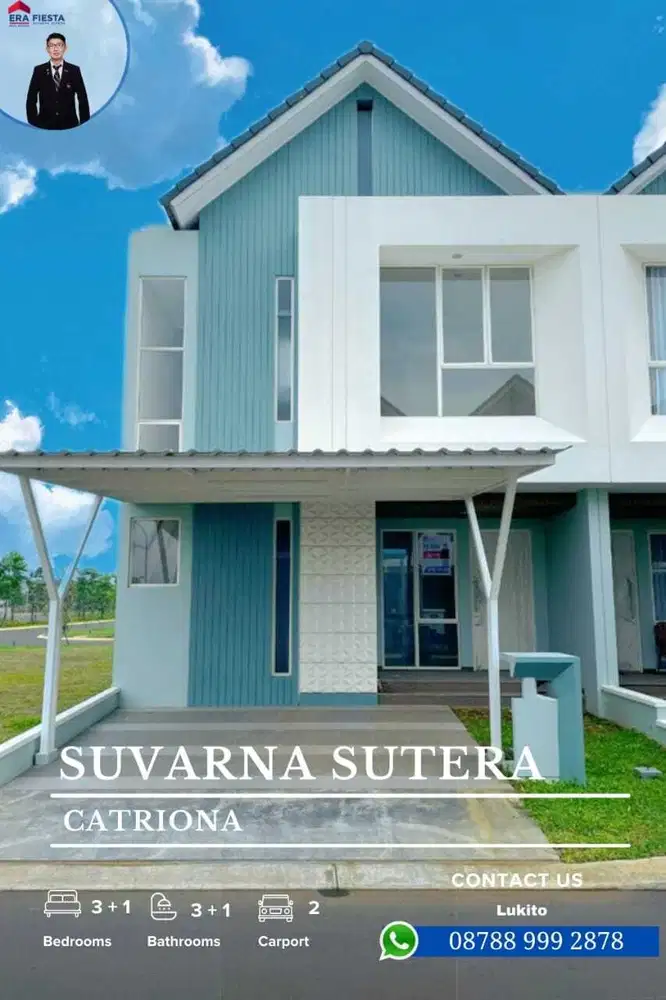 Dijual Cepat Rumah Siap Huni di Suvarna Sutera
