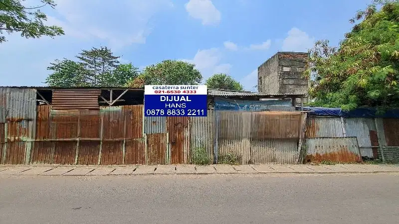 Tanah Kavling 5.844m²  Jl Satria Ujung Menteng Cakung Jaktim