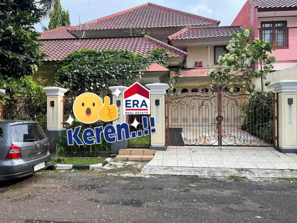 Rumah mewah 2 Lt full furnished Jl. Medika Bumi menteng Asri  Bogor