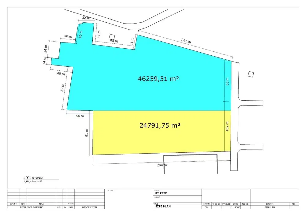 Kavling Industri 2,4 hektar di Pasar Kemis Tangerang