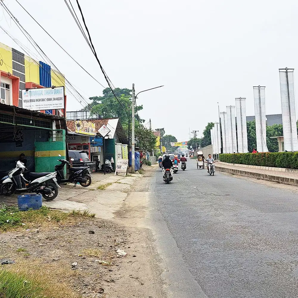 Tanah Pinggir Jalan Raya Cocok Untuk Hunian Dan Komersial