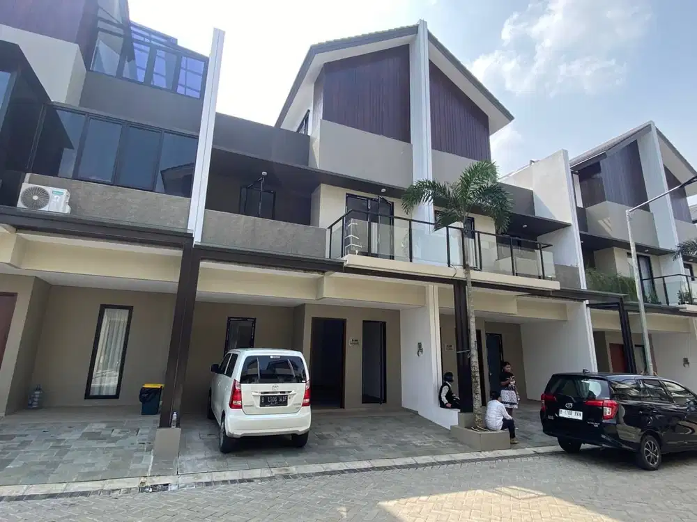 Rumah Bintaro Siap Huni 3 Lantai ada attic, Free Dp dan Surat
