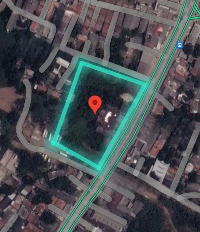 Tanah Komersial 1ha Jl Raya Serang Cikarang Bekasi hadap Timur