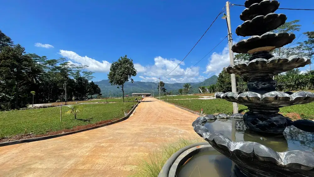 Jual Tanah Kavling Siap Bangun Jalan COR Masuk Mobil View Gunung SHM
