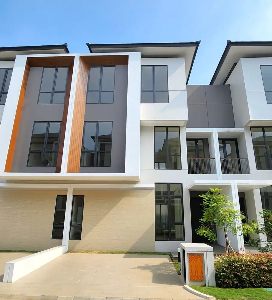 Rumah 3lt 8x14 112m 4KT Cluster Maninjau Asya JGC Jakarta Garden City