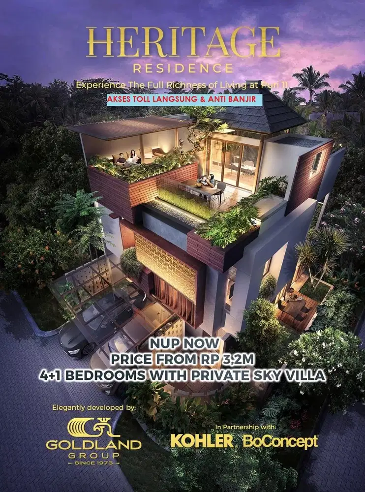 Puri 11 Herritage Residence Solusinya AksesToll Langsung