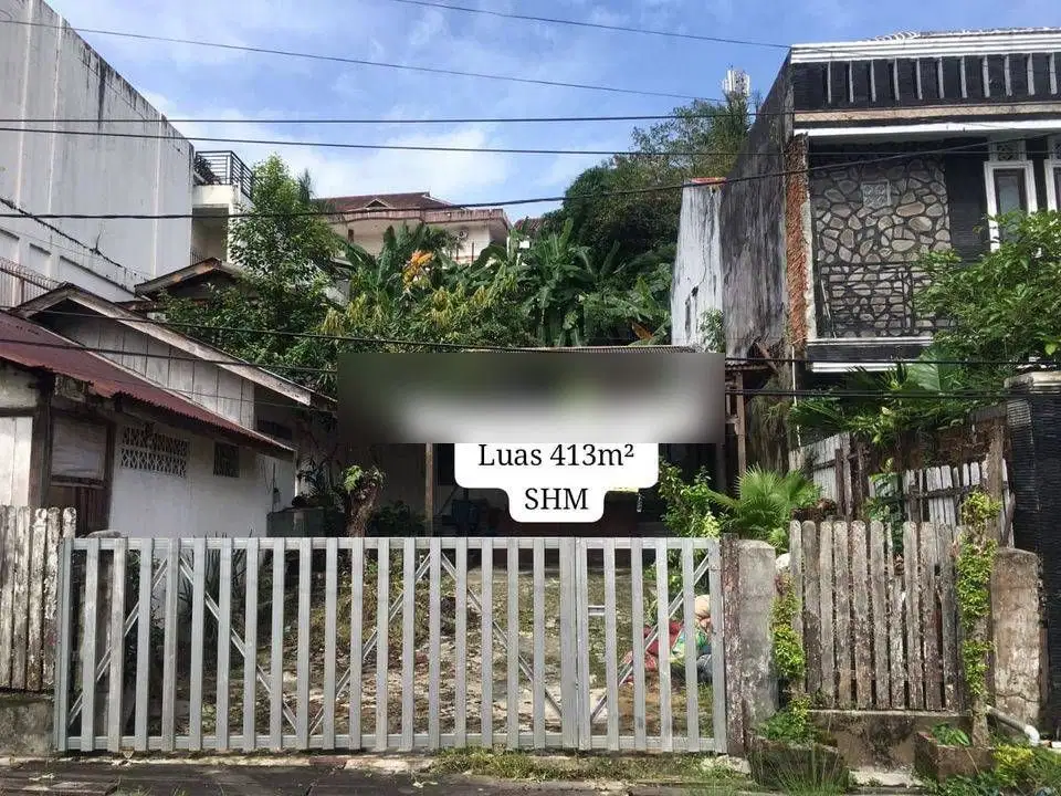 TANAH PINGGIR JALAN PERUMAHAN MARKONI