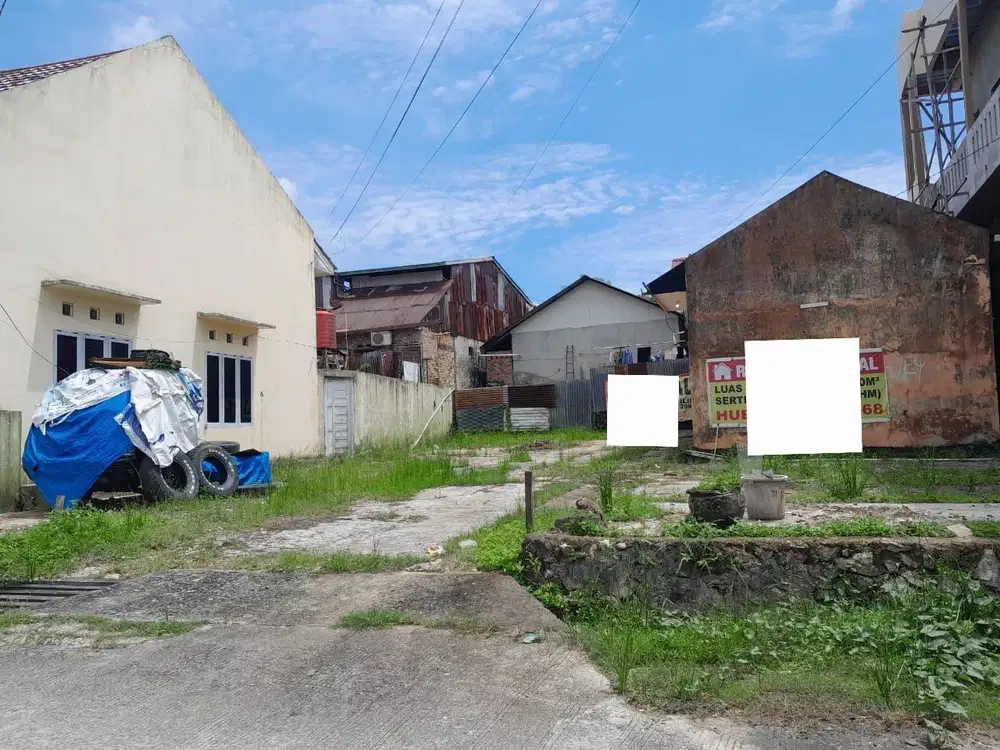 DIJUAL TANAH PINGGIR JALAN COR PERUMAHAN LOKASI BUKIT CINTA