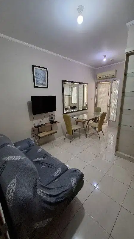 disewakan Apartemen Mediterania Boulevard 2br furnish lantai rendah