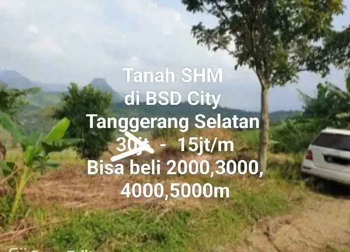 Dijual tanah di BSD City - Tangsel
