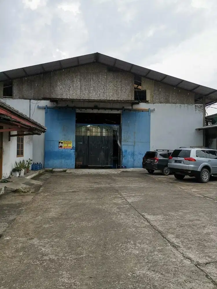 Jual Cepat Gudang Strategis Tanah Luas Harga Murah Di Cikupa