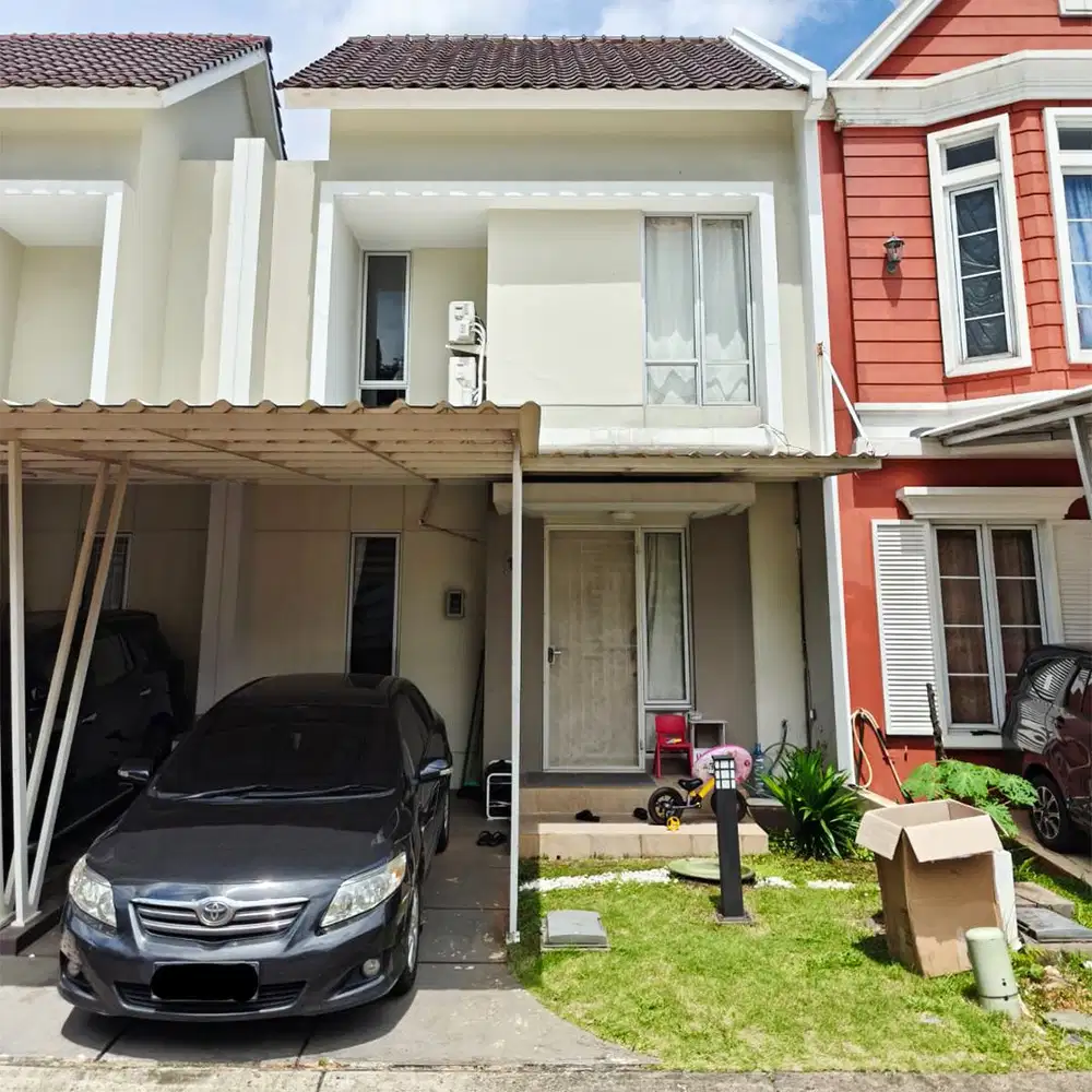 Rumah 2 lantai 3 kamar hadap barat di Boston Village